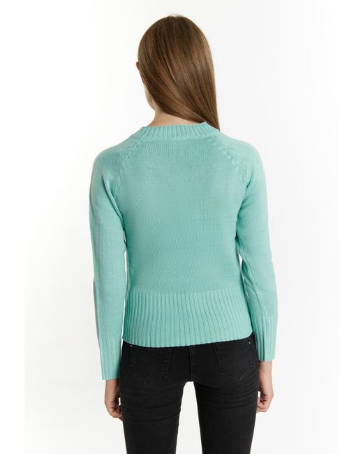 myMo Blue Pullover Blonda