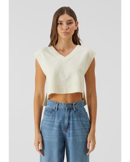 Urban Classics White Stricktop