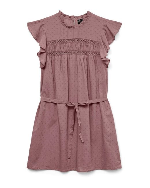 Vero Moda Purple Kleid 'Vmtrine'