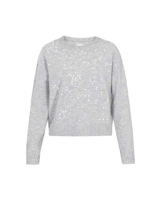 Usha White Pullover