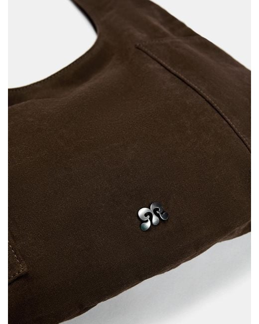 Pull&Bear Brown Schultertasche