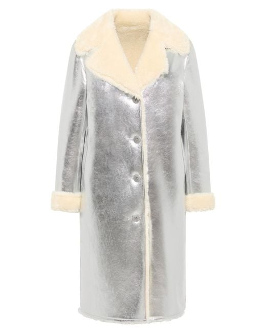 Frieda & Freddies Gray Wintermantel