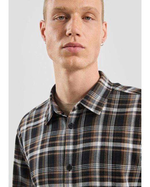 QS Hemd in Black für Herren