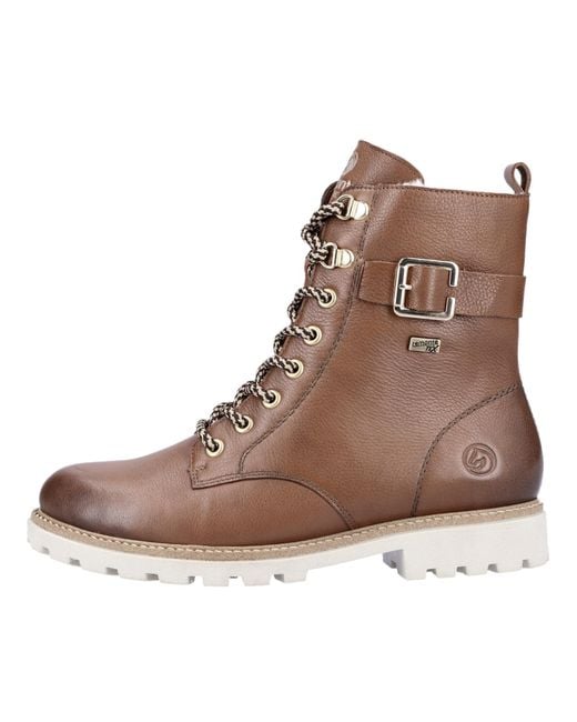 Remonte Brown Schnürstiefelette