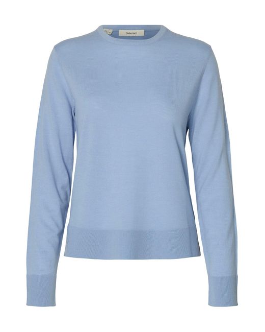 SELECTED Blue Pullover Slfthea