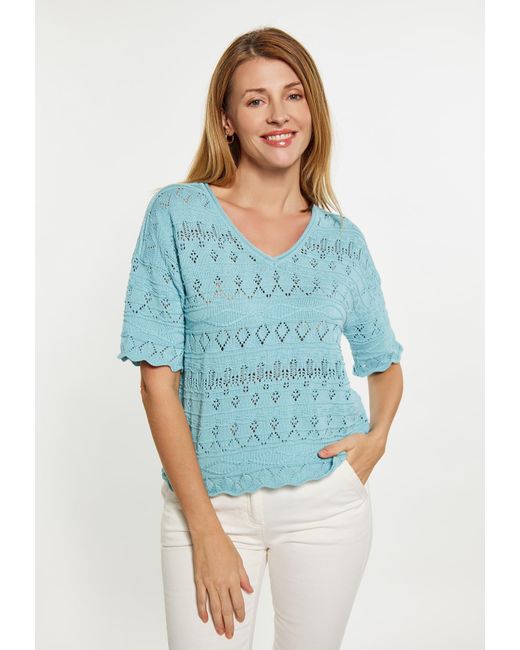 Usha Blue Pullover