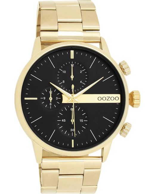 OOZOO Uhr in Black für Herren