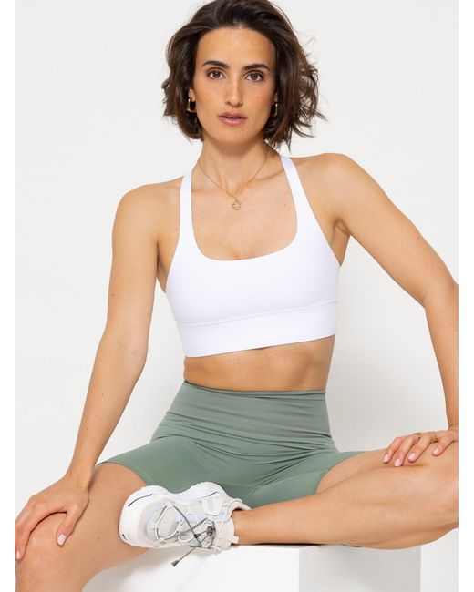 SassyClassy White Sport-Bh