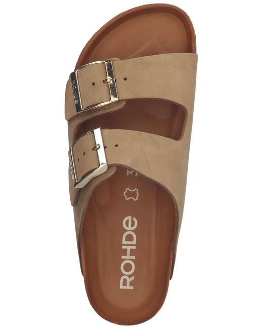 Rohde Brown Pantolette