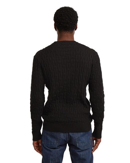 G-Star Pullover Chain Structured in Black für Herren