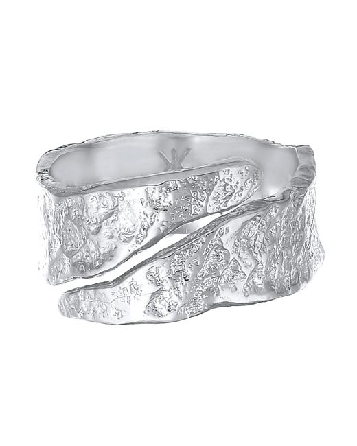 Kuzzoi Ring in Metallic für Herren