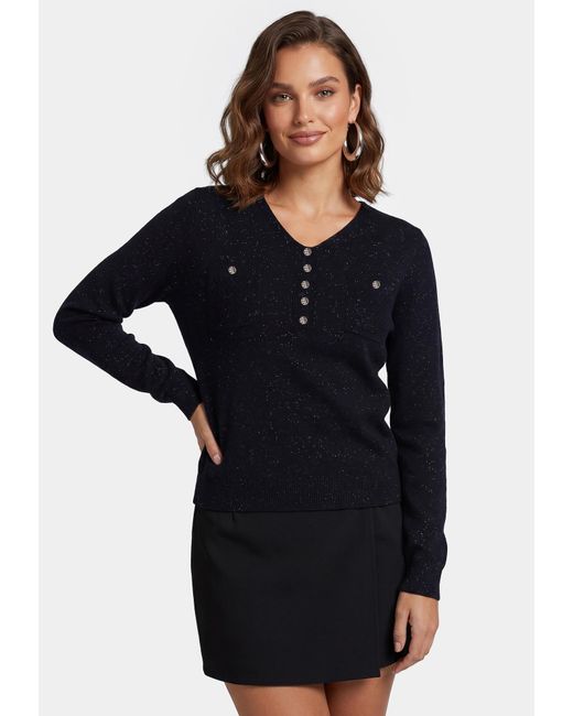 faina Blue Pullover