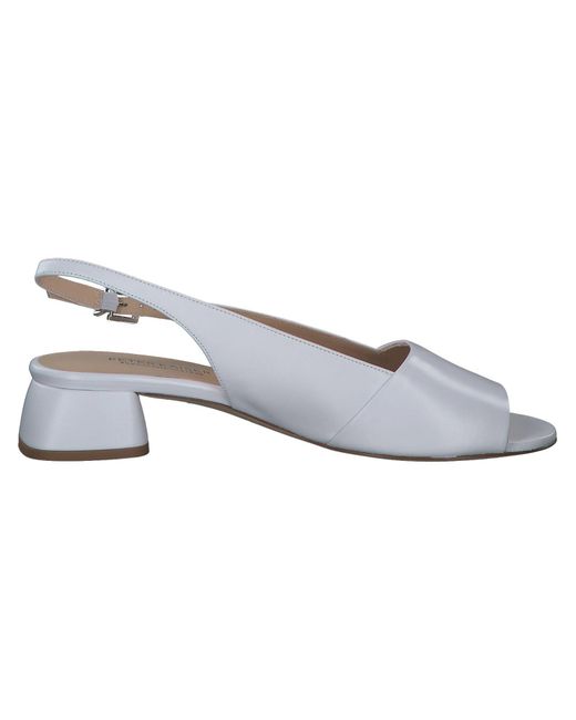 Peter Kaiser White Slingpumps