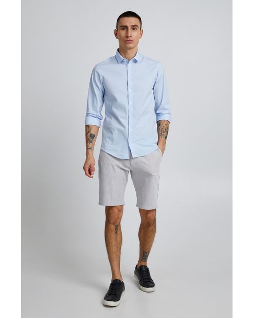 Solid Chinoshorts in Gray für Herren