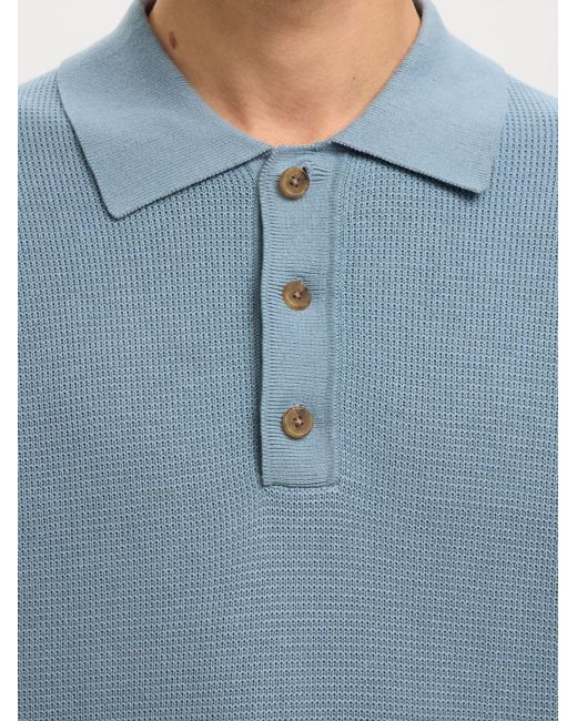 SELECTED Shirt Slhdane in Blue für Herren
