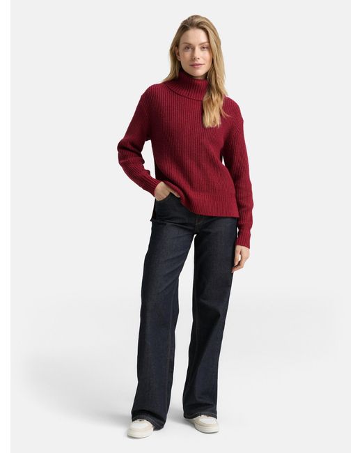 Tom Tailor Red Pullover