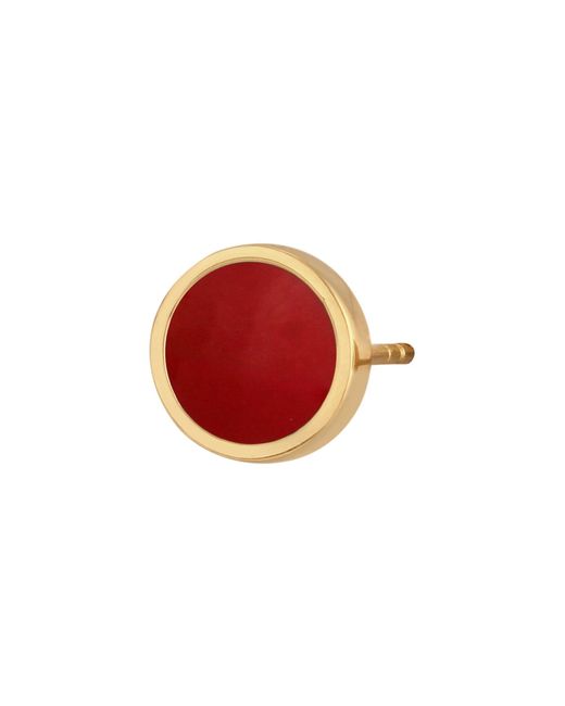Kuzzoi Ohrstecker in Red für Herren