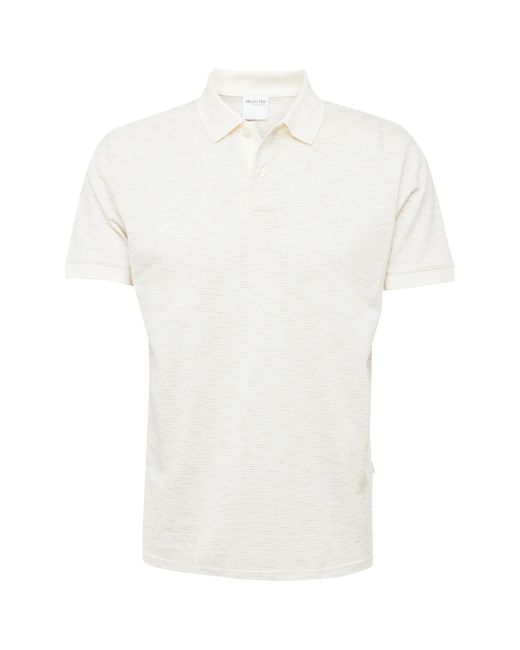 SELECTED Poloshirt 'scot' in White für Herren