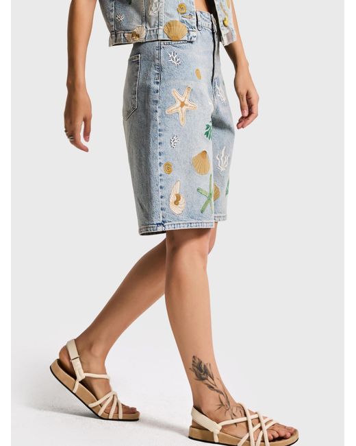 its basic Blue Its Basic Jeans Bermuda Denim Short