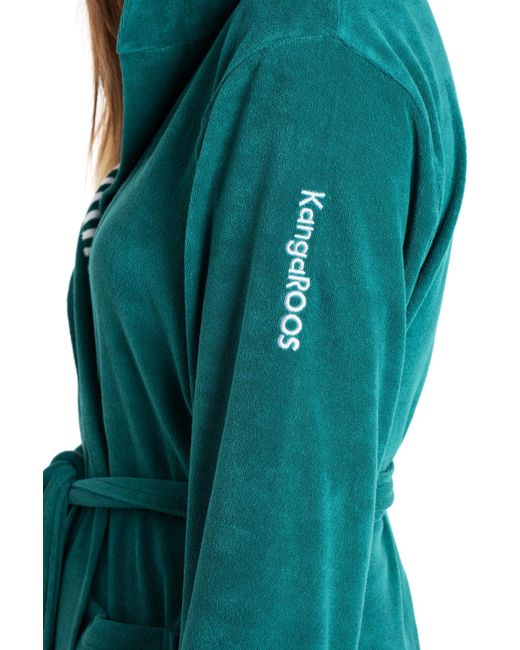 Kangaroos Green Bademantel Dalia