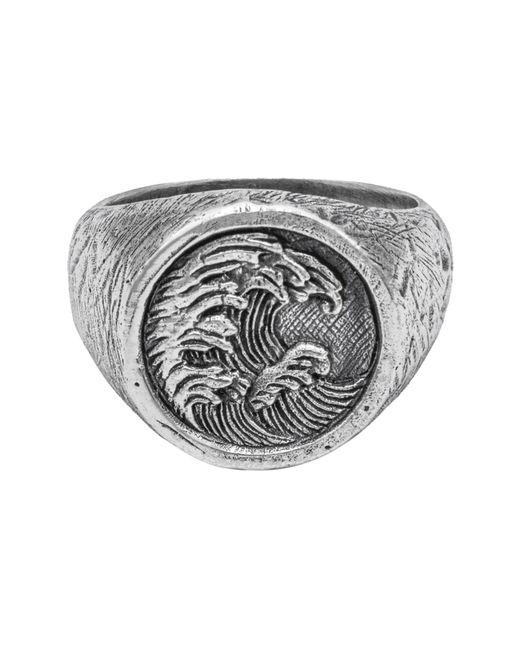 Haze & Glory Ring Tide in Gray für Herren