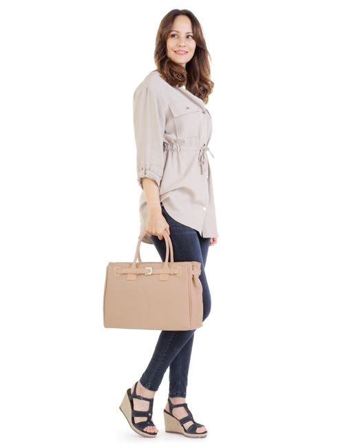 Cluty Natural Handtasche