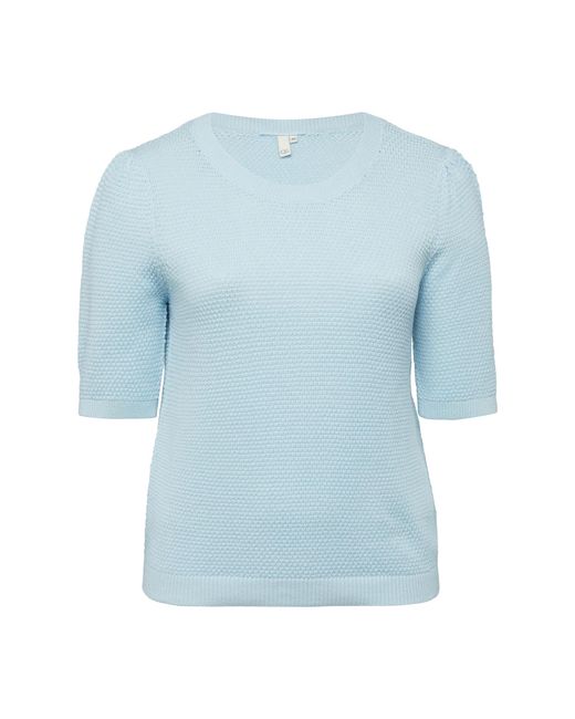 QS Blue Strickpullover