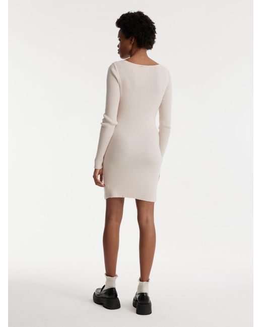 EDITED White Strickkleid Amely