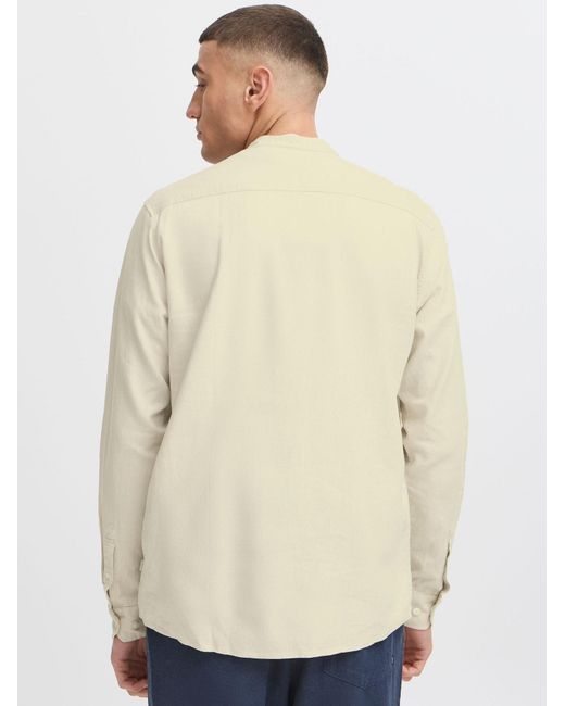 Solid Langarmhemd Sdallan Sh in Natural für Herren