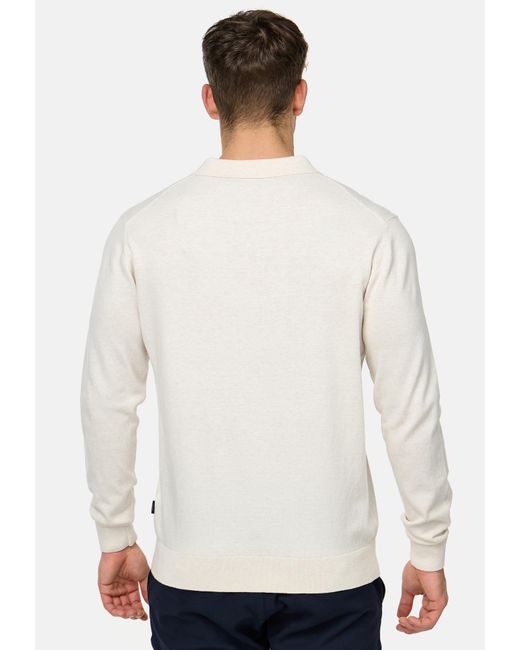 INDICODE Pullover Chips in White für Herren