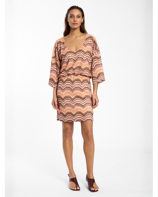 Ana Alcazar Pink Strickkleid