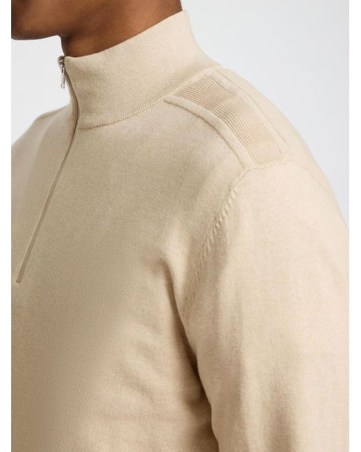 SELECTED Pullover Slhberg in Natural für Herren