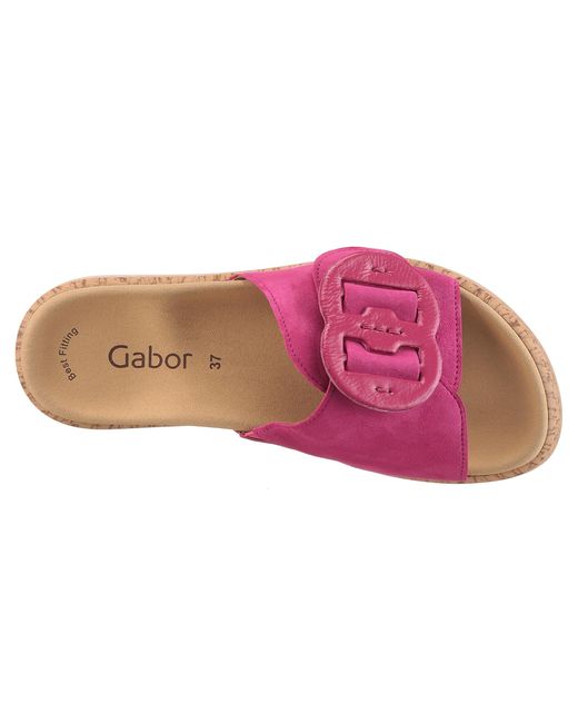Gabor Pink Pantolette