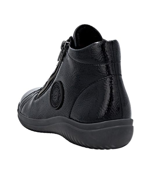 Remonte Black Schnürstiefelette