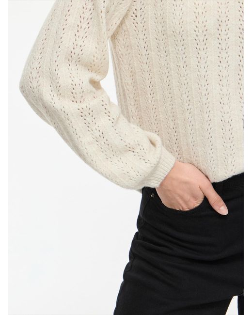 Vila White Pullover Viliga