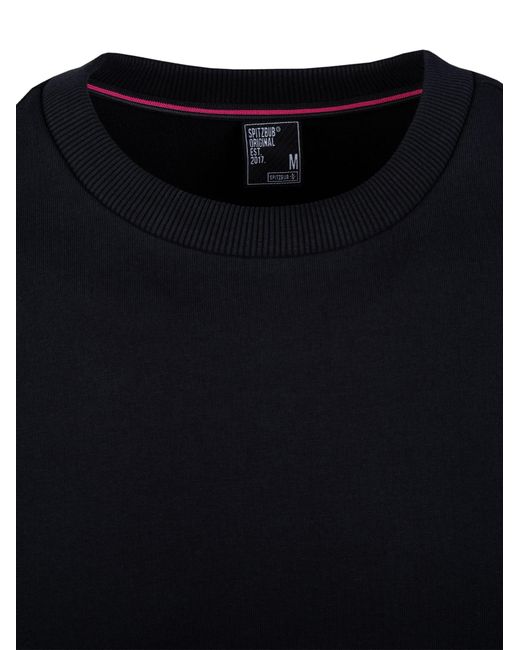 Spitzbub Pullover Theo in Black für Herren