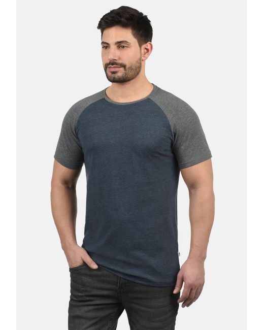 Solid Shirt Bastian in Blue für Herren