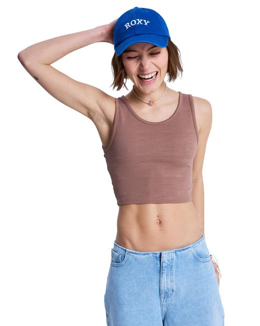 Roxy Purple Top