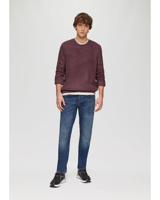 QS Pullover in Purple für Herren