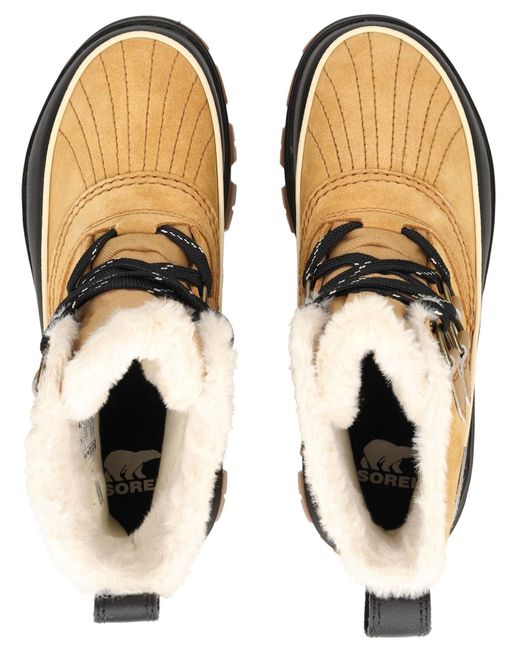 Sorel Natural Schnürstiefelette