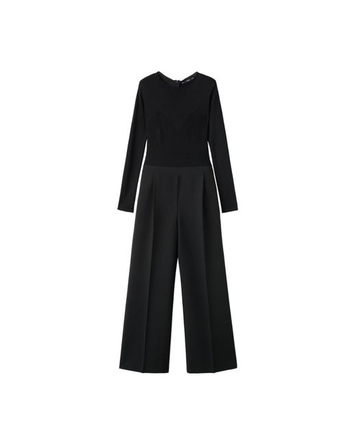 Mango Black Jumpsuit