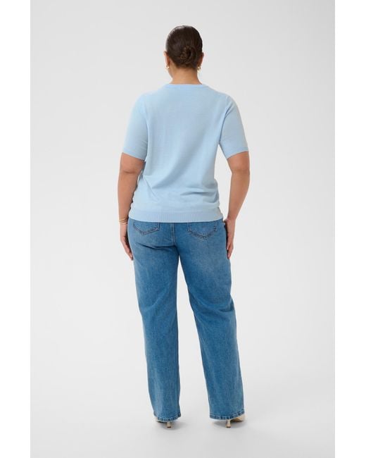 Kaffe Blue Pullover Lizzy