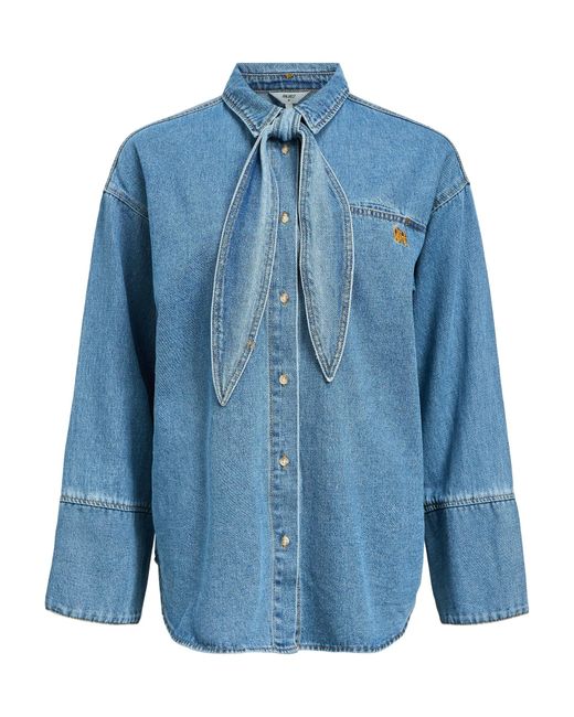Object Blue Bluse 'Objneel'