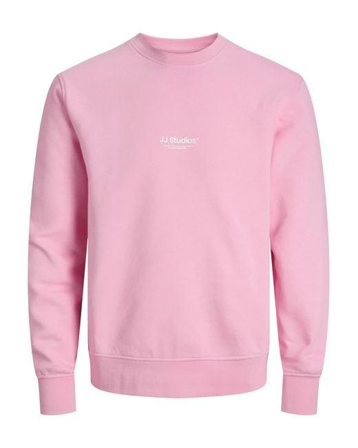 Jack & Jones Sweatshirt Jjesoho in Pink für Herren