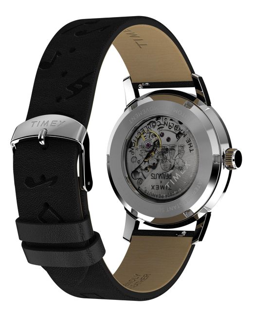 Timex Uhr Marlin Automatic X Peanuts Saxophonist in Gray für Herren