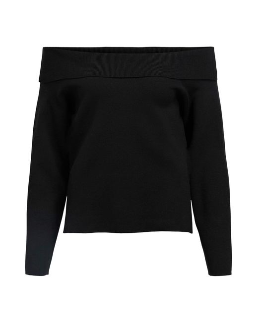 Object Black Pullover Objreynard