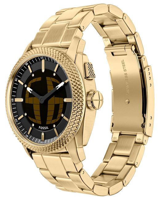 Fossil Analoguhr in Metallic für Herren