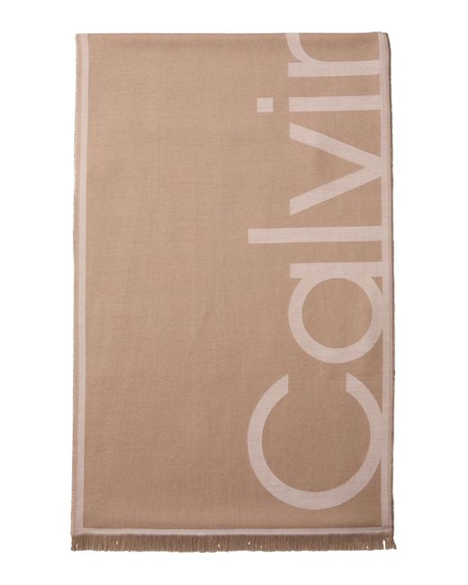 Calvin Klein Natural Schal
