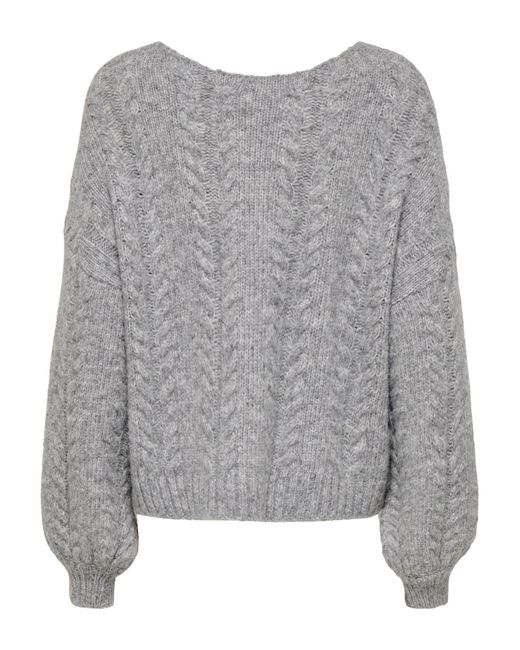 ONLY Gray Pullover Onlida