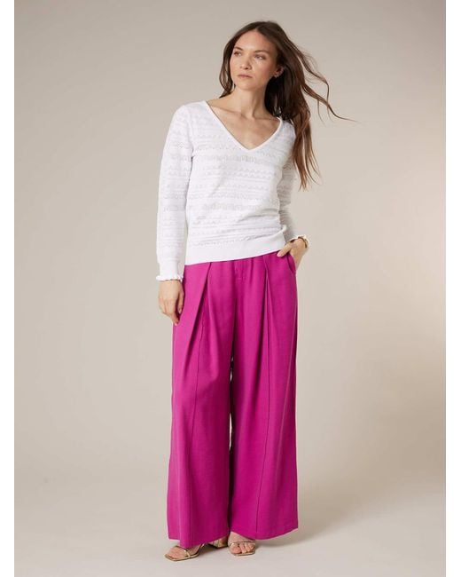 Deeluxe White Pullover